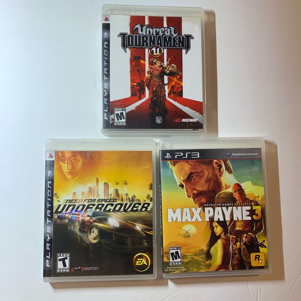 Bundle three PlayStation3 games
